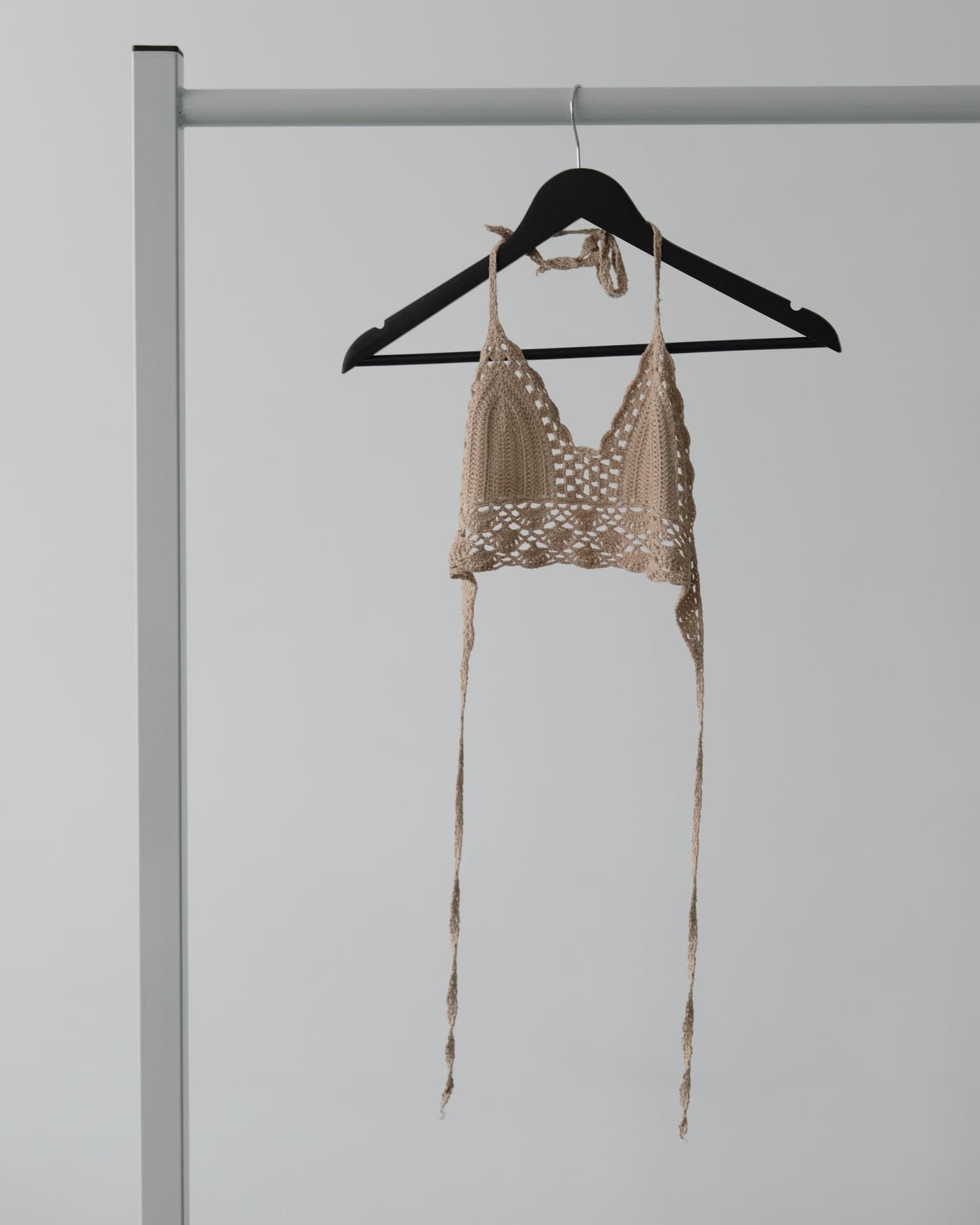 Вязаный топ